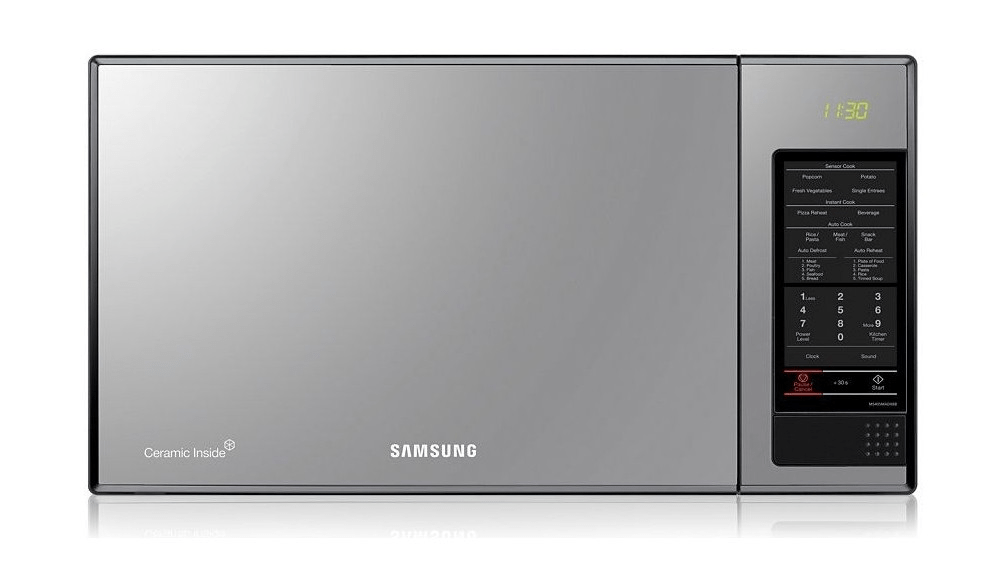 Samsung Microwave Oven Solo / Mwo 40 Liters , 1000 W | Silver Samsung Microwave Oven Solo / Mwo 40 Liters , 1000 W | Silver